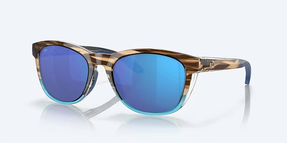 NEW COSTA DEL MAR unisex aleta sunglasses in wahoo blue mirror 580g